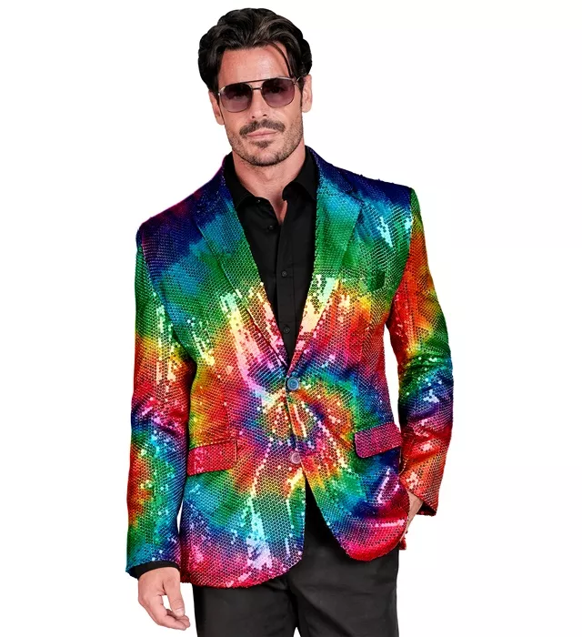 Paillettencolbert tie dye