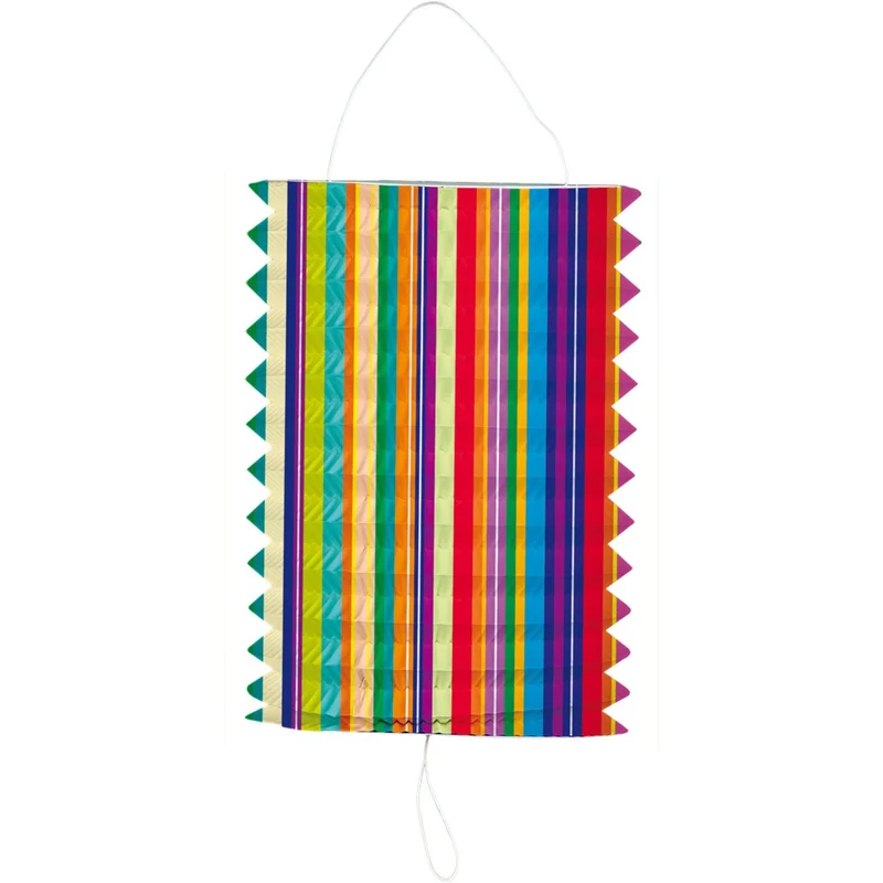 Treklampion Meerkleurige Strepen (16cm)