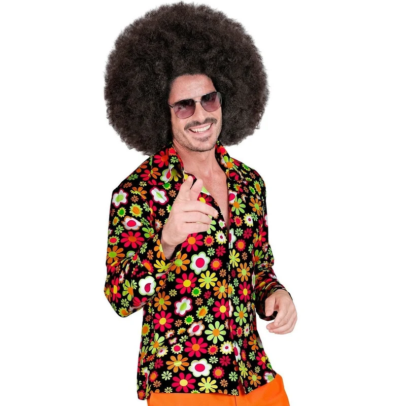 Party Blouse 60's Bloemen Heren