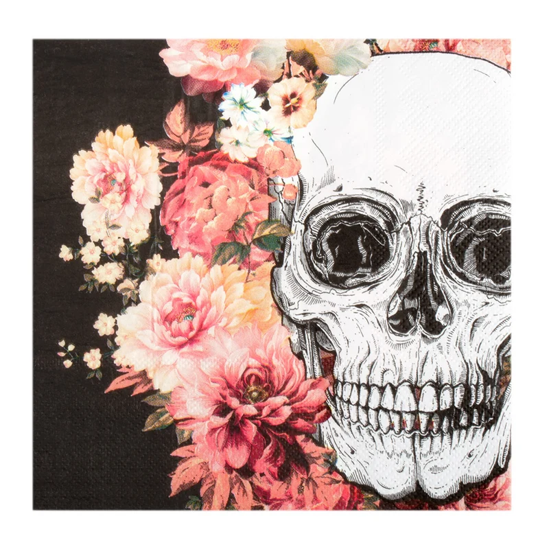 Set 20 papieren servetten Day of the Dead