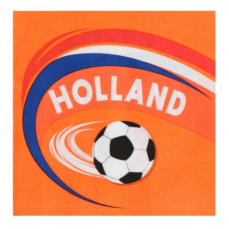 Set 20 papieren servetten 'Holland'