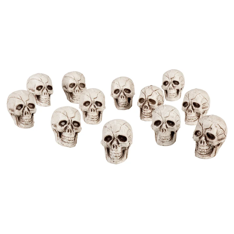 Set 12 schedeltjes