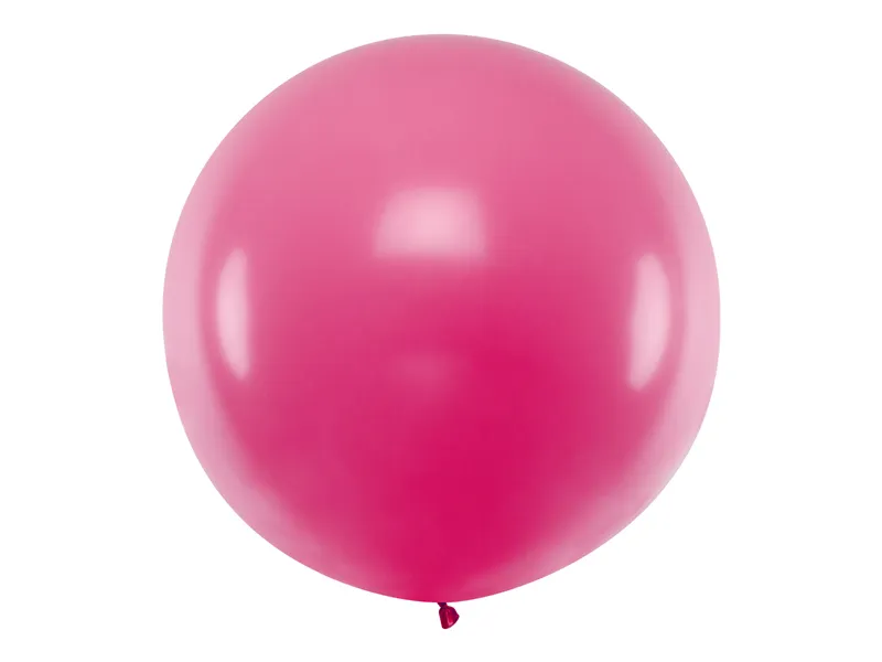 Mega Ballon Pastel Fuchsia - 100cm