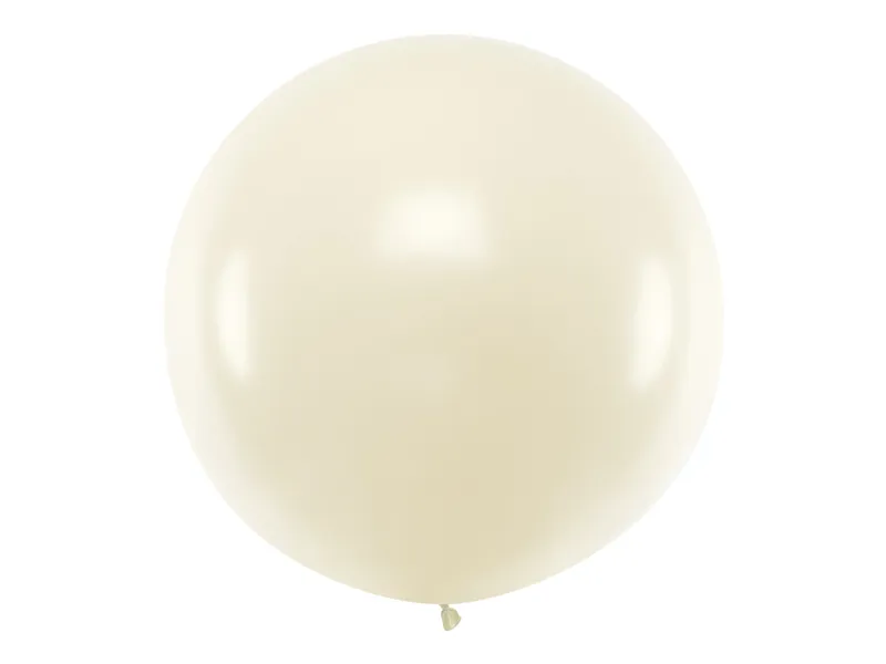 Mega Ballon Pearl White - 100cm