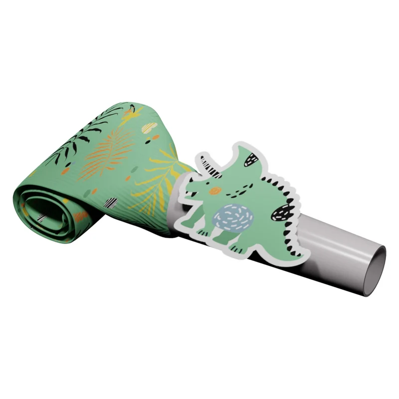 Roltongen Dino Roars 24cm - 6 stuks