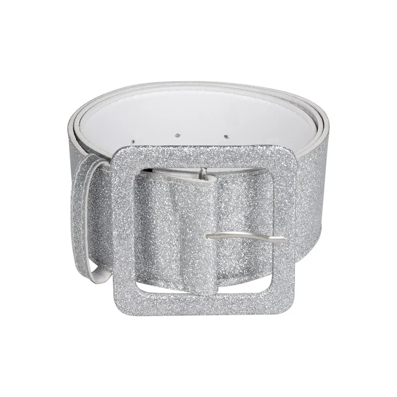 Riem Glitter zilver