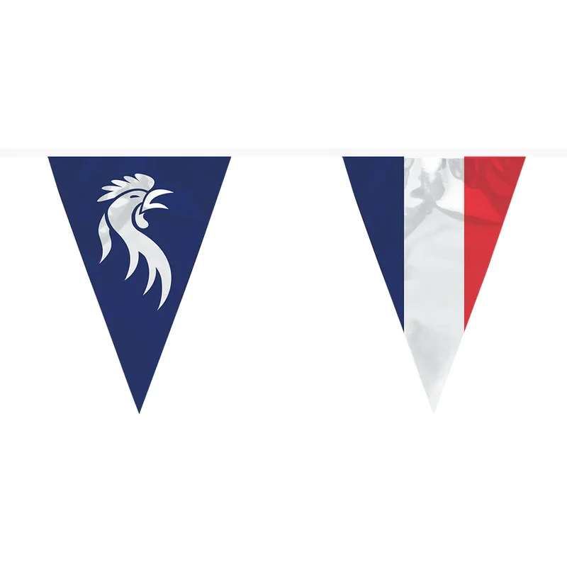 Vlaggenlijn Allez les Bleus