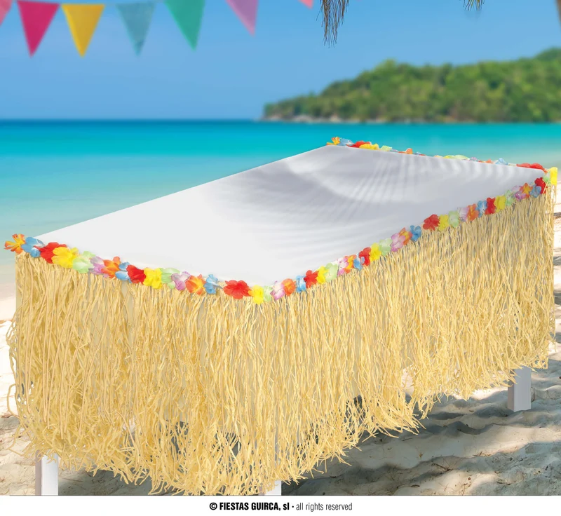 Tafelrok Hawaii Naturel (275x75cm)