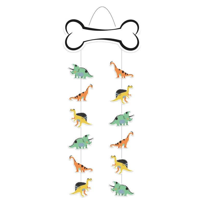 Hangdecoratie Dino Roars - 30x85 cm
