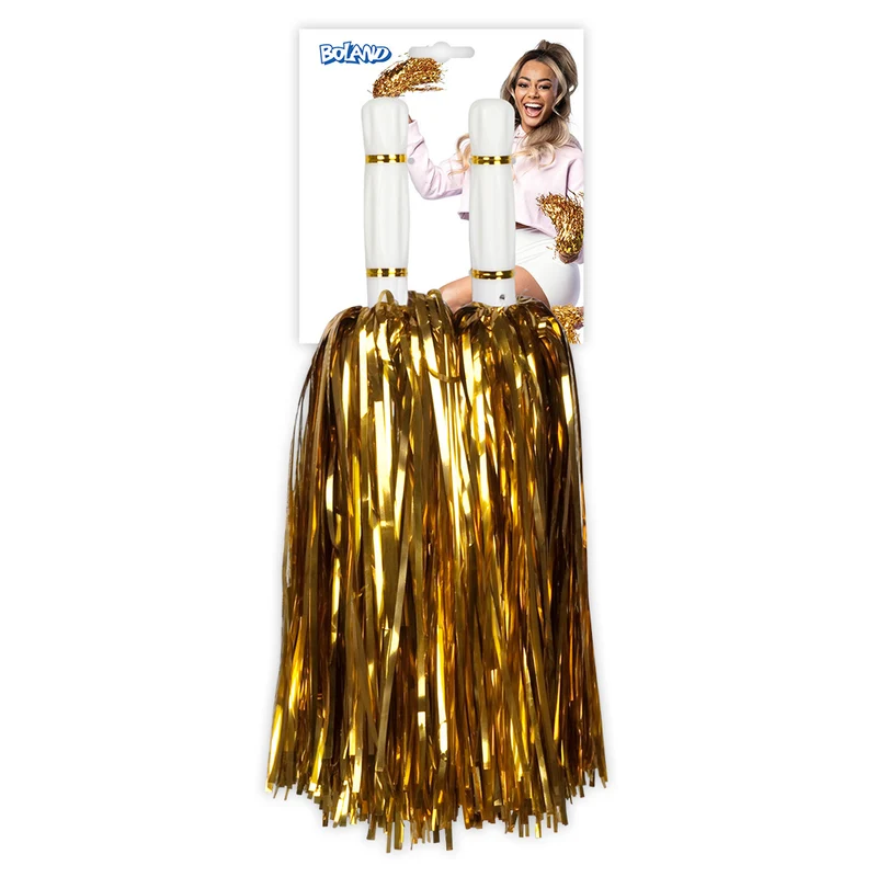Pompoms Metallic goud