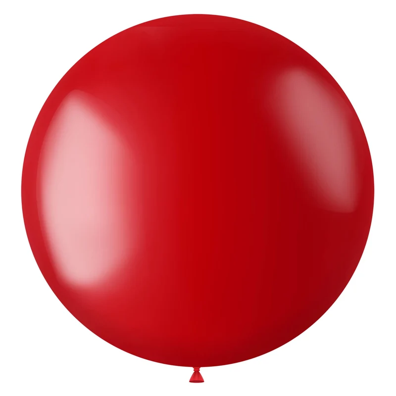 Ballon XL Radiant Fiery Red Metallic - 78 cm
