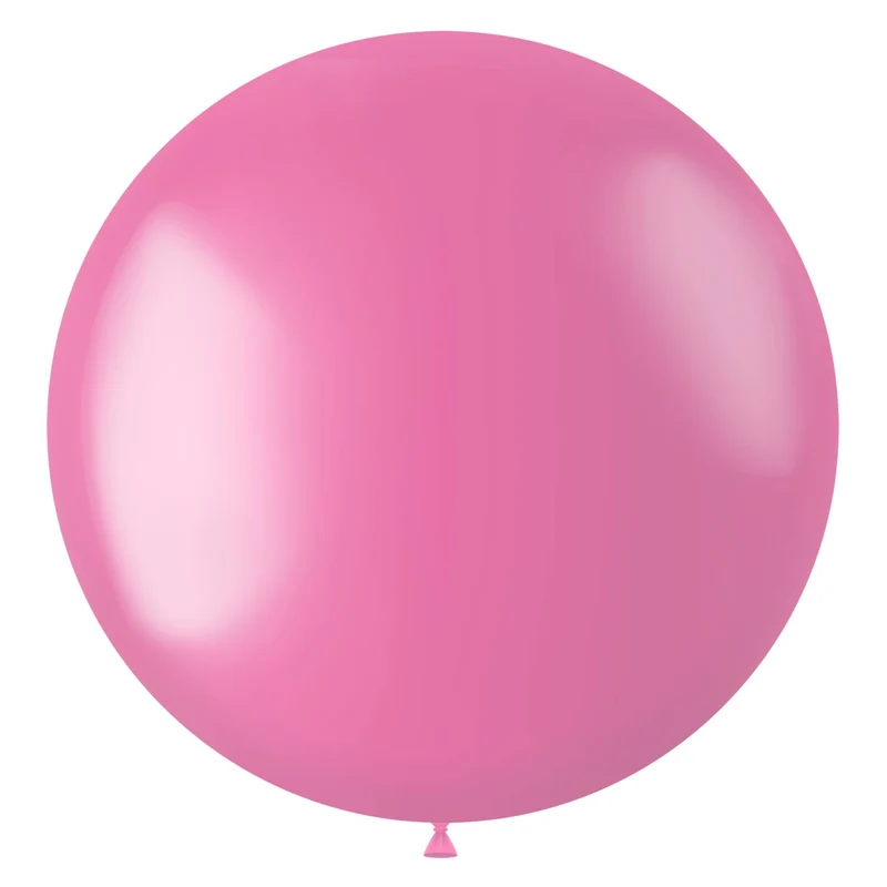 Ballon XL Radiant Bubblegum Pink Metallic - 78 cm