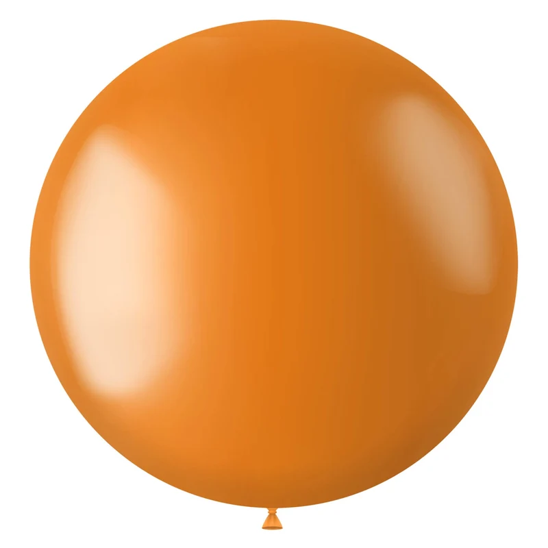 Ballon Metallic Marigold Oranje 78cm