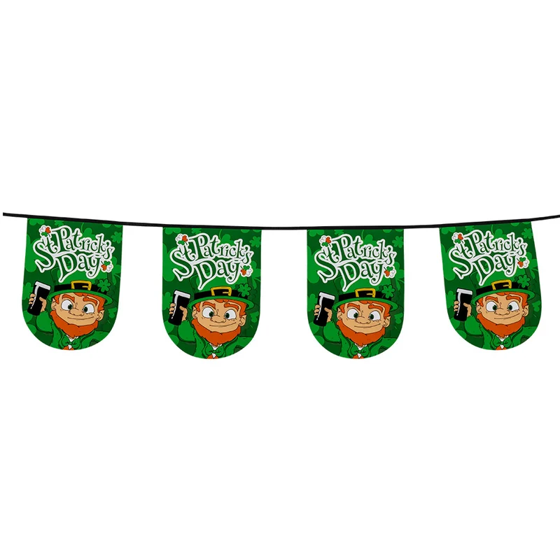 PE vlaggenlijn 'St. Patrick's Day'