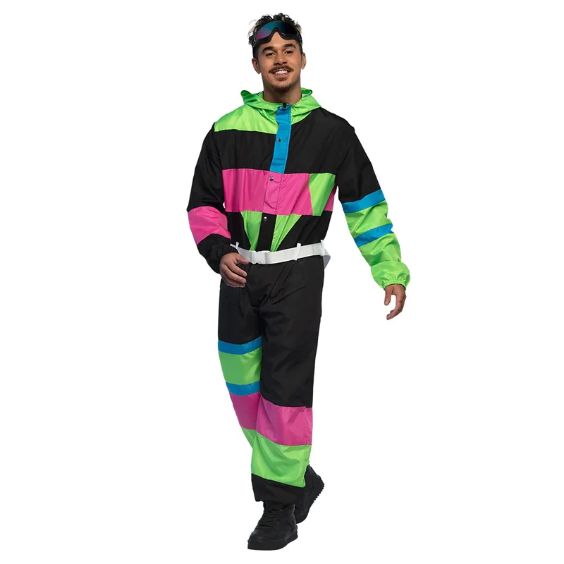 Skipak 80's Dude Zwart Neon