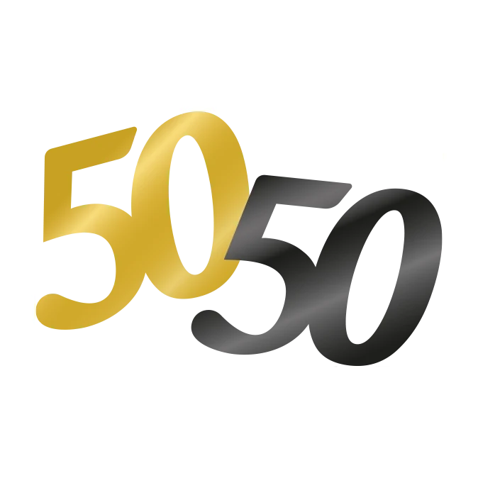 Tafelconfetti 50 jaar