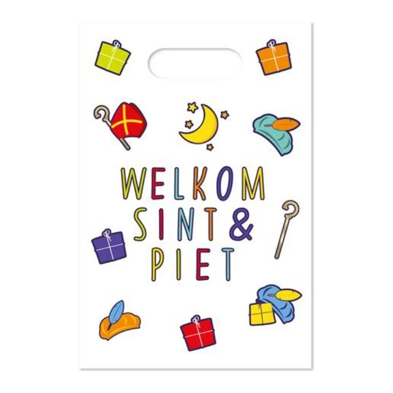 Uitdeelzakjes sinterklaas