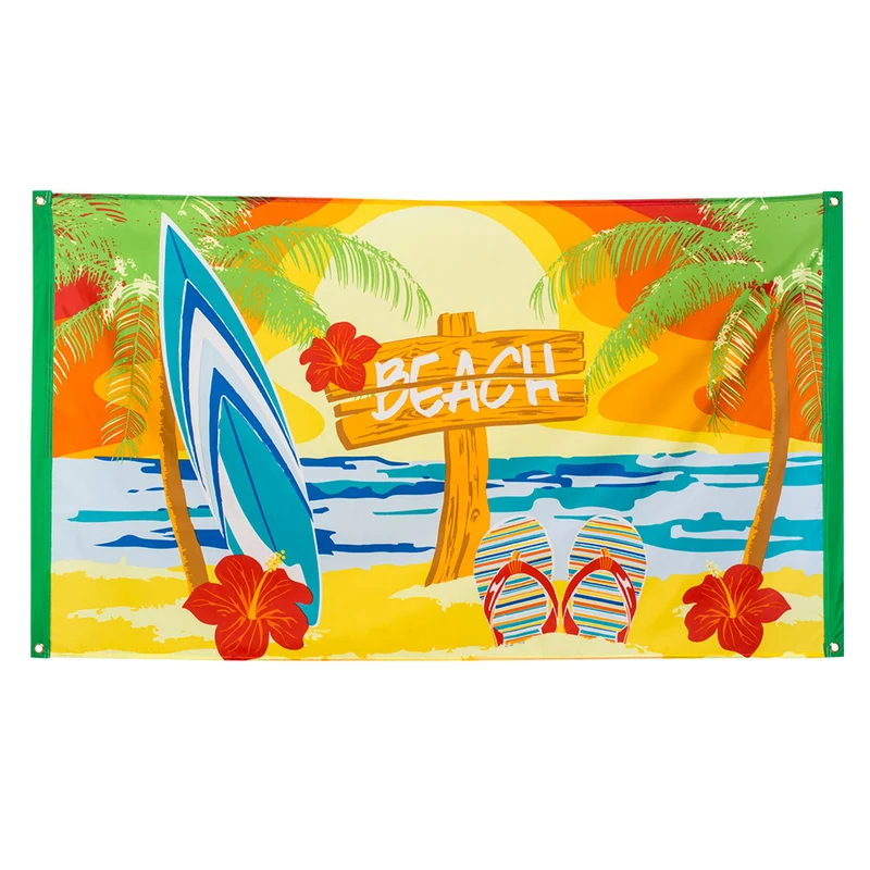 Polyester vlag 'Beach'