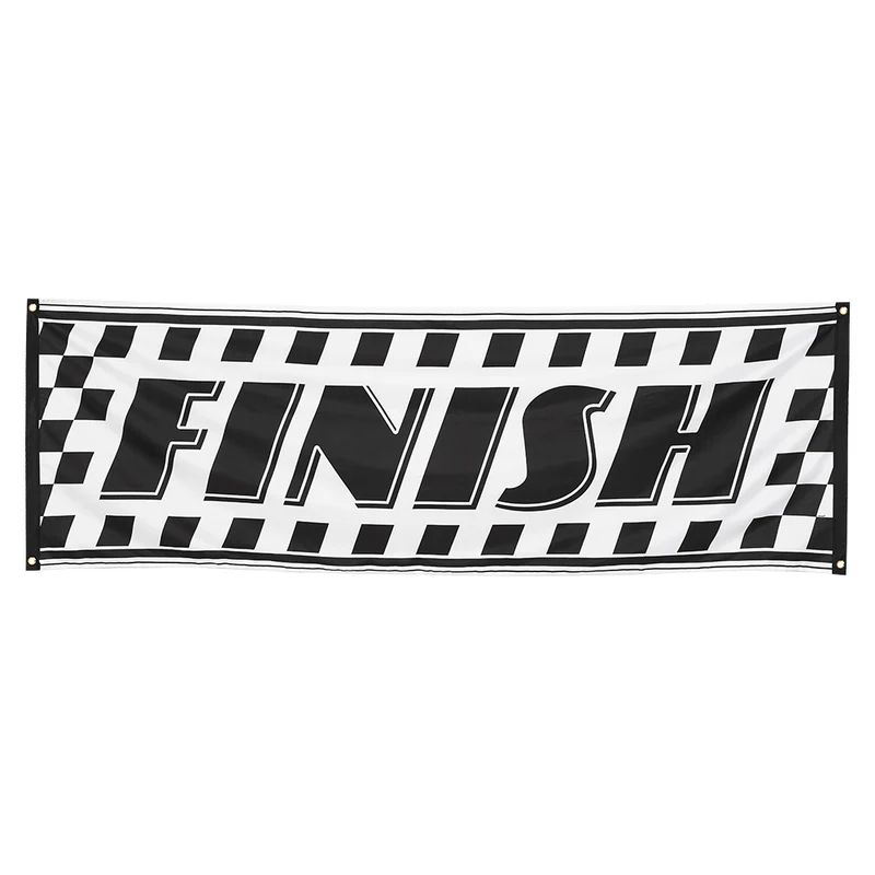 Polyester banner Racing