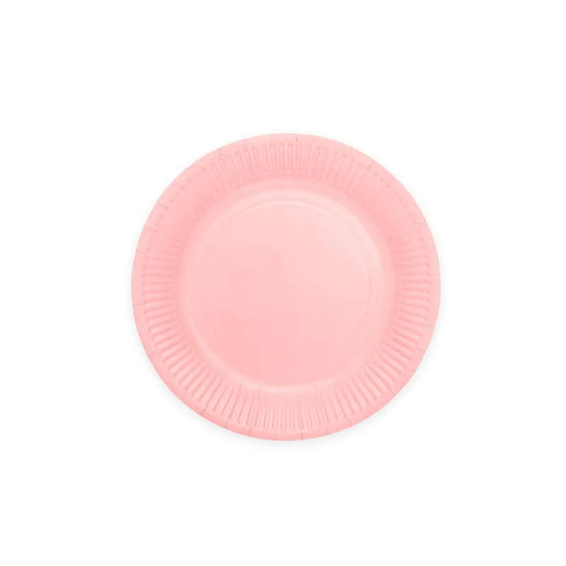 Feestbordjes Zacht Roze 18cm (8st)