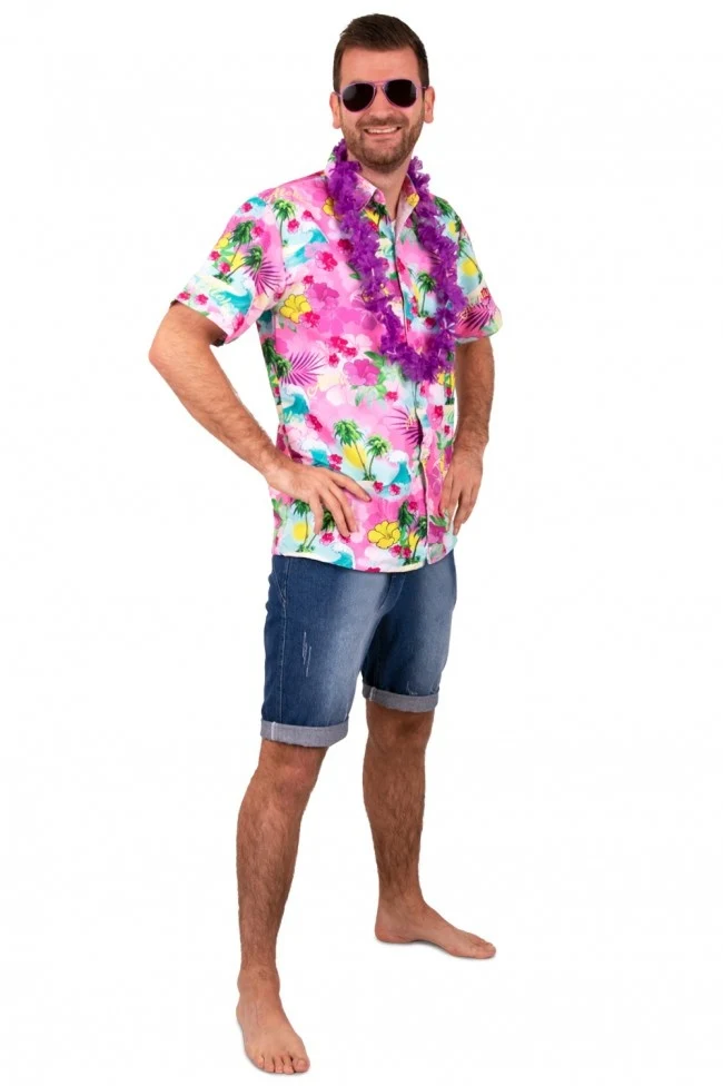 Party Blouse Club Tropicana Roze