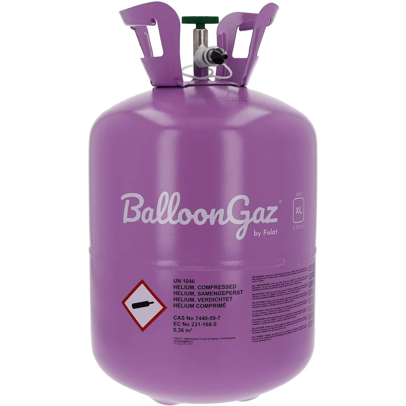Tank Helium - Tot 50 Ballonnen