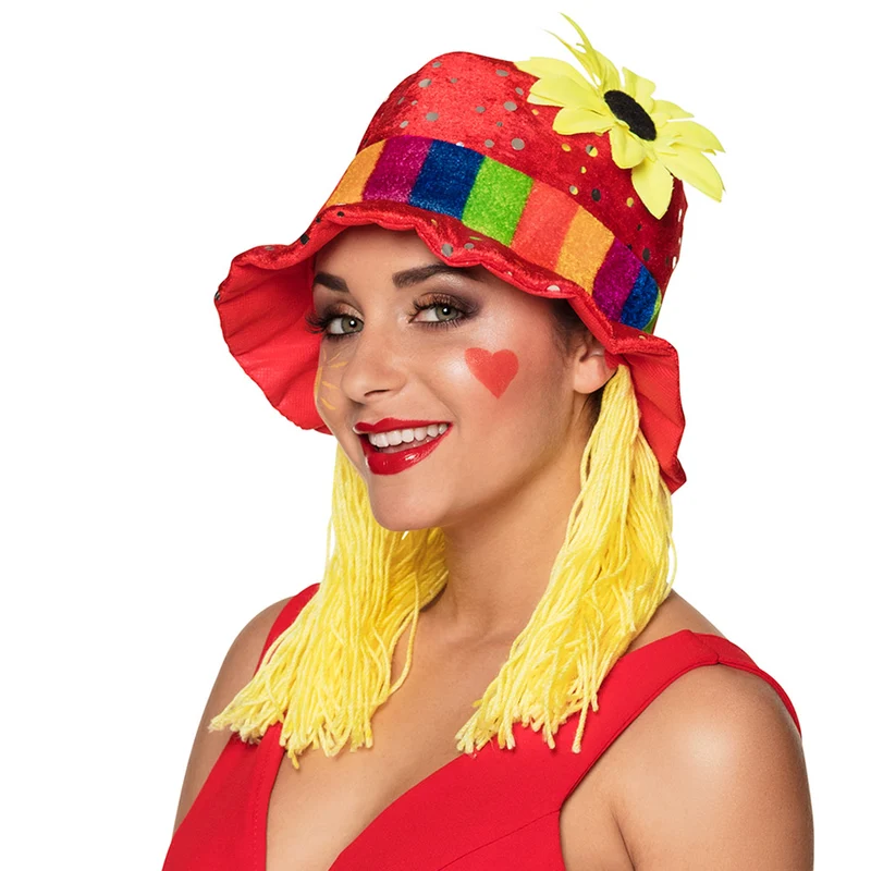 Hoed Clara clown