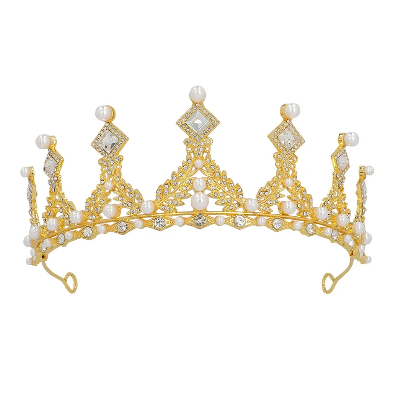 Metalen tiara Royal Elizabeth