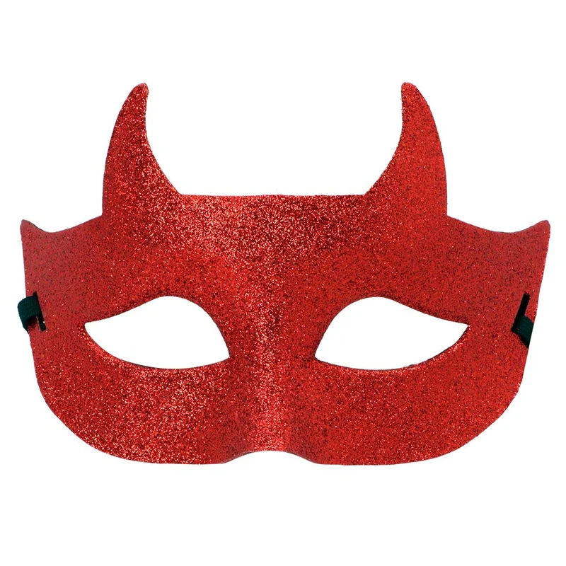 Masker Duivel glitter