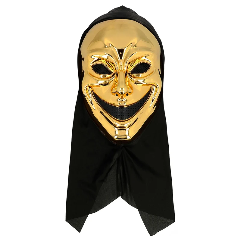Masker Crazy killer met kap