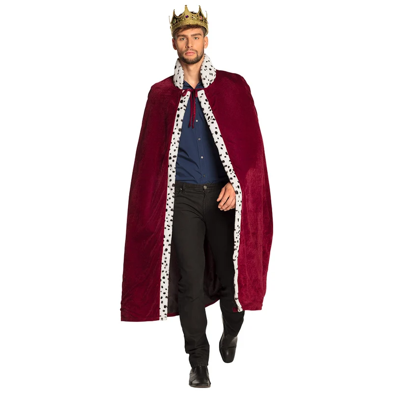 Mantel koning bordeaux
