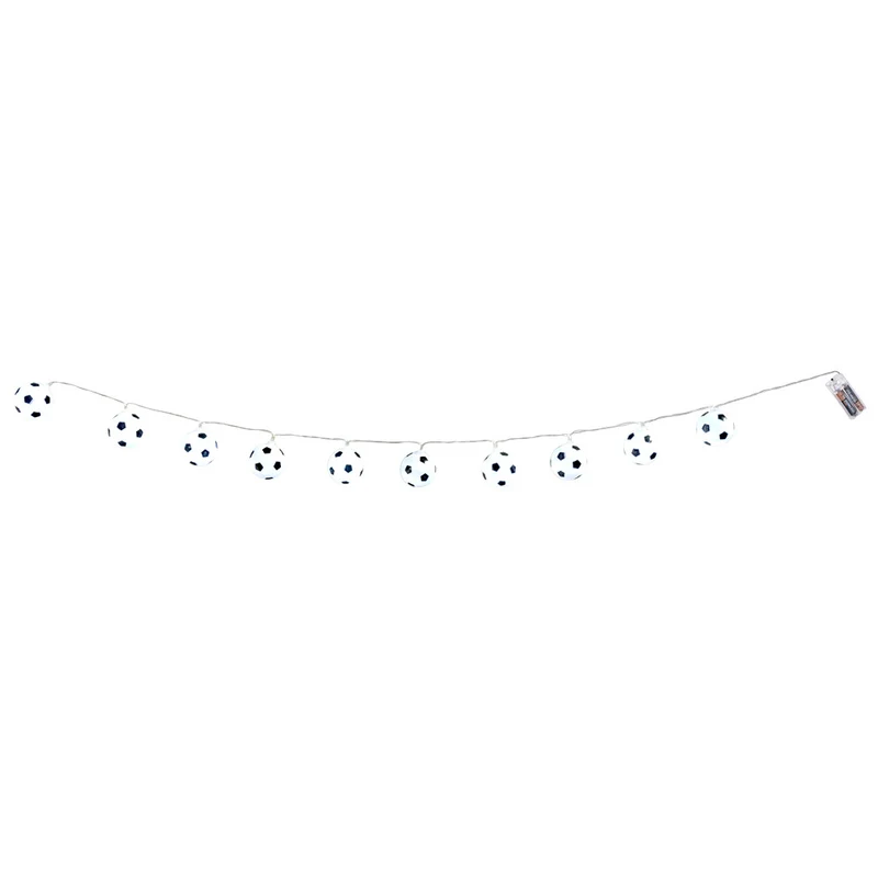 LED lichtsnoer Voetbal wit