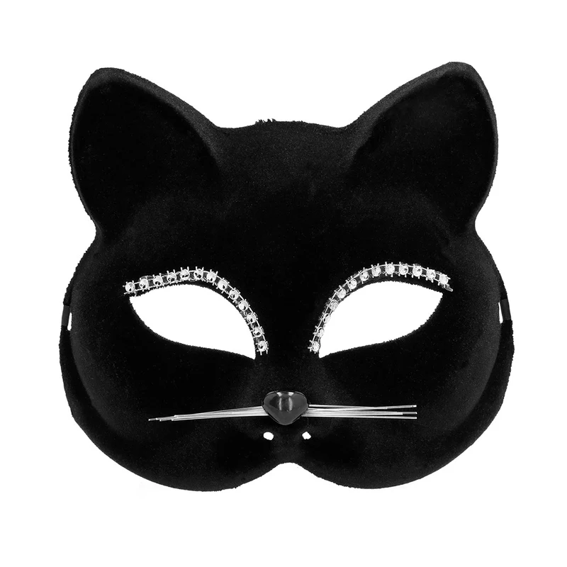 Masker Zwarte kat