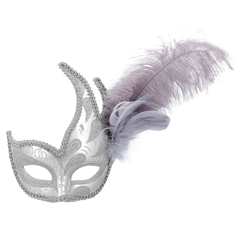 Masker Venice prezioso zilver