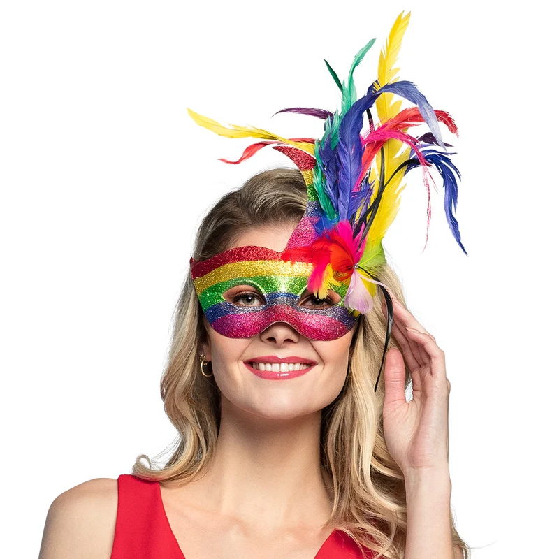 Masker Venice arcobaleno