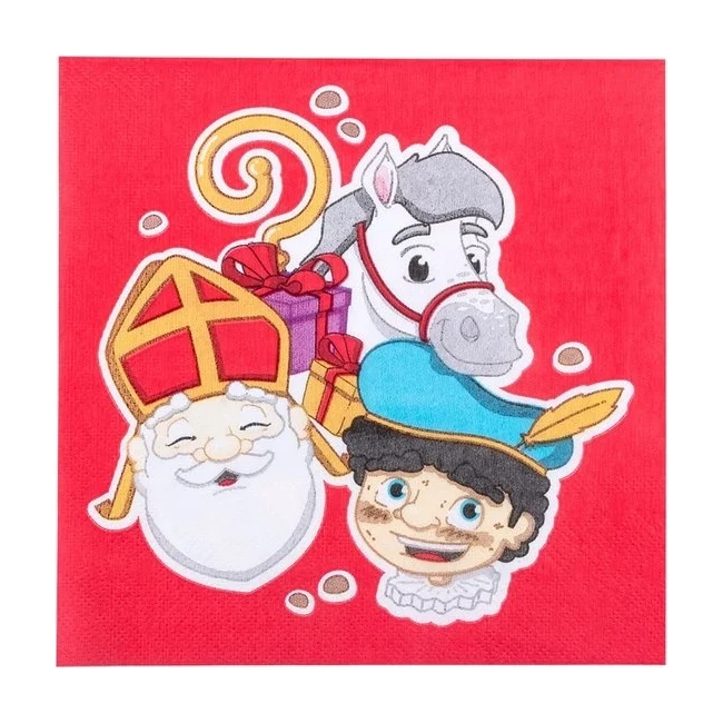Servetten Sinterklaas 20 stuks