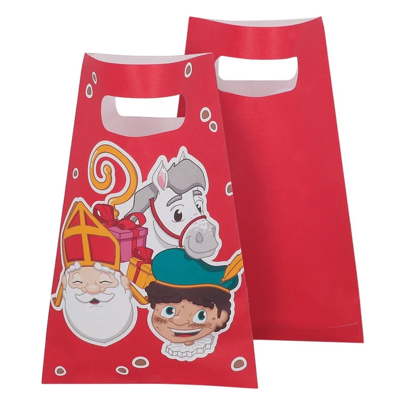 Uitdeelzakjes Sinterklaas papier