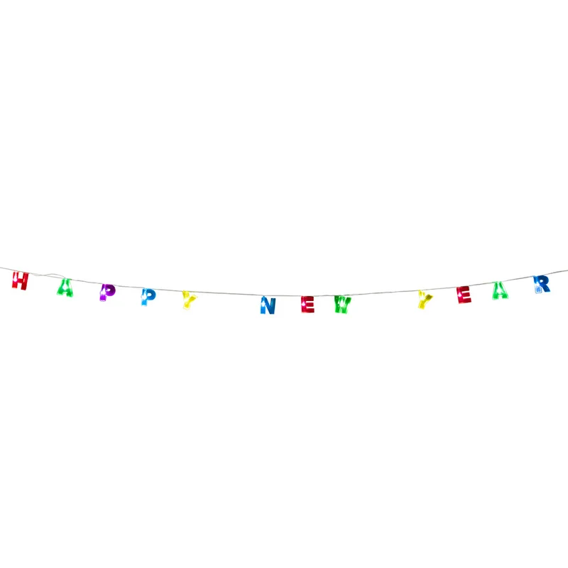 LED lichtsnoer 'Happy new year'