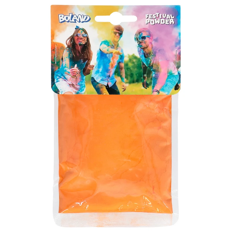 Kleurpoeder Festival oranje
