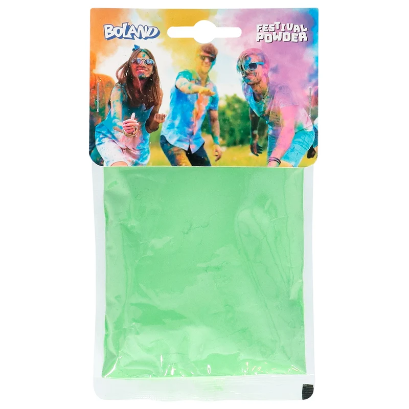 Kleurpoeder Festival groen