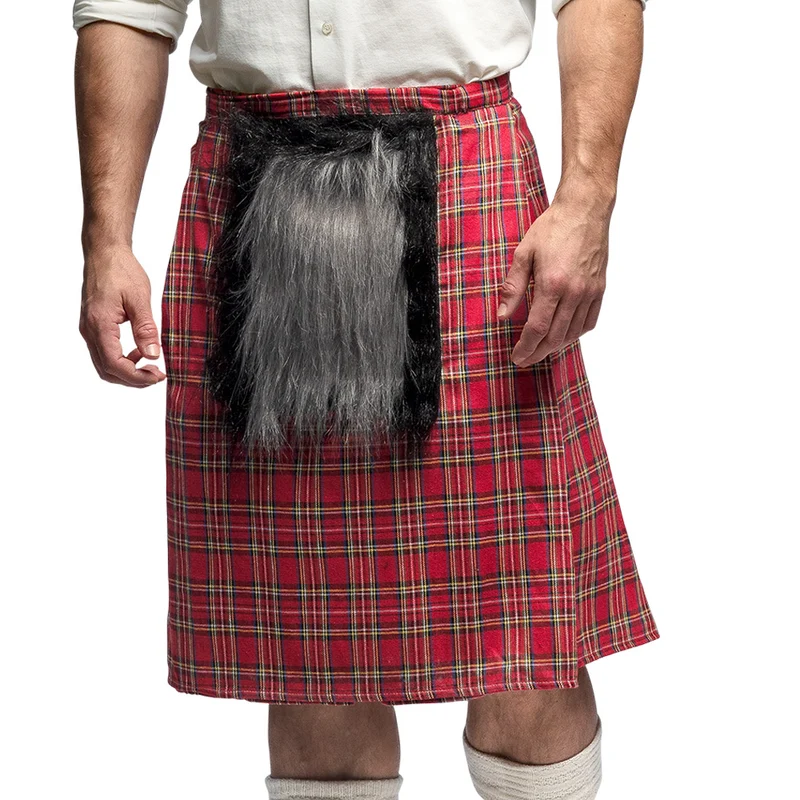Kilt MacKenzie rood