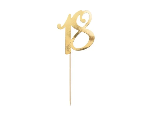 Taarttopper 18 Goud