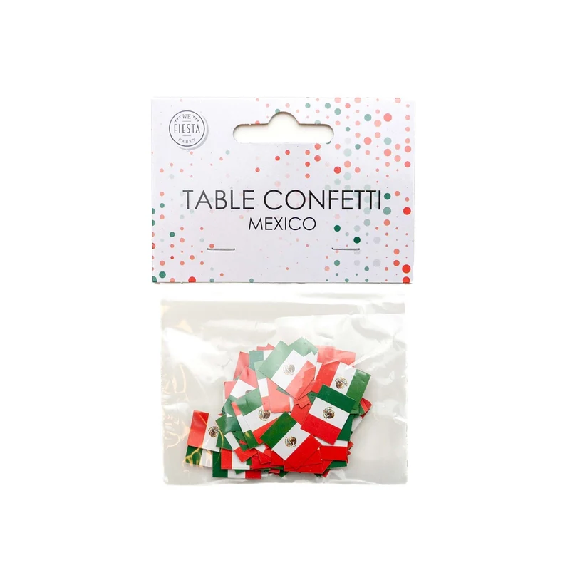 Tafelconfetti Vlag Mexico (150st)