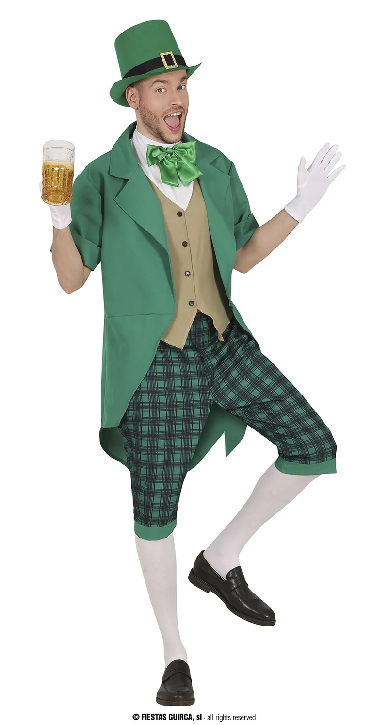 St. Patrick Heren Kostuum Groen Kian