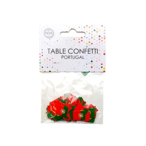 Tafelconfetti Portugese Vlag (150st)