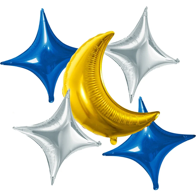 Folieballonnen Set Eid Mubarak (5st)