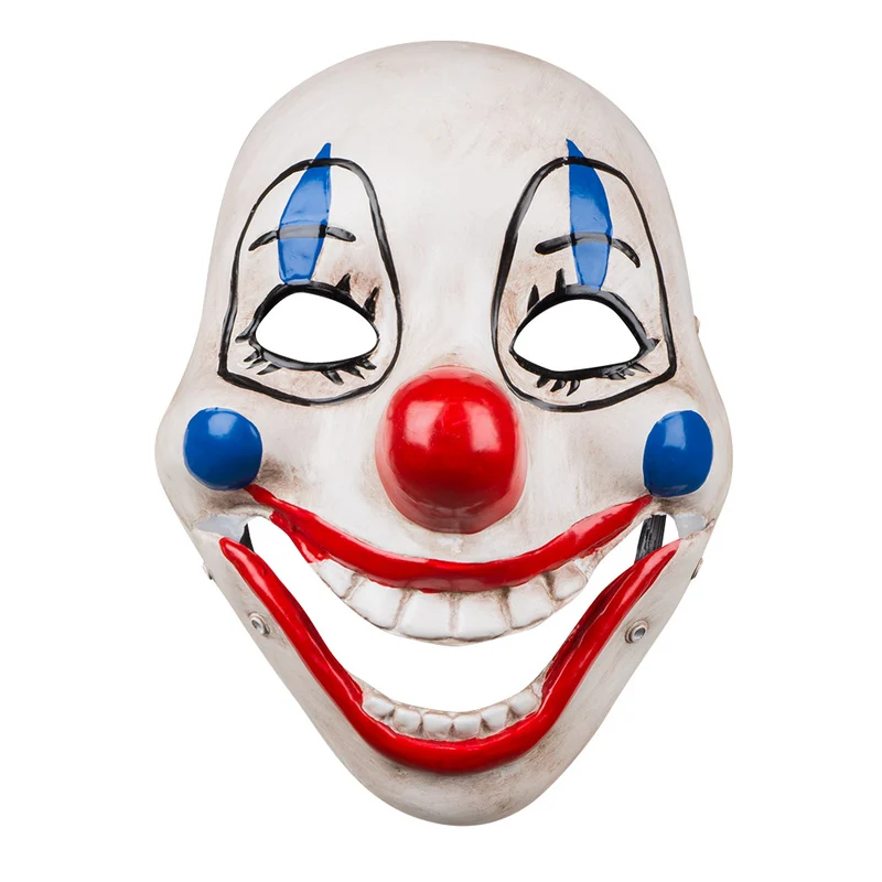Masker Scary clown met beweegbare kaak