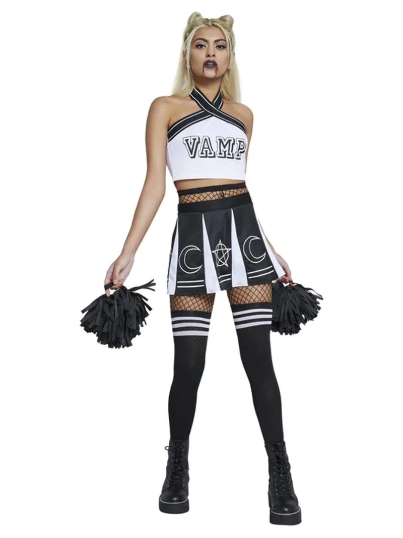 Fever Vamp Cheerleader Pakje Dames Compleet