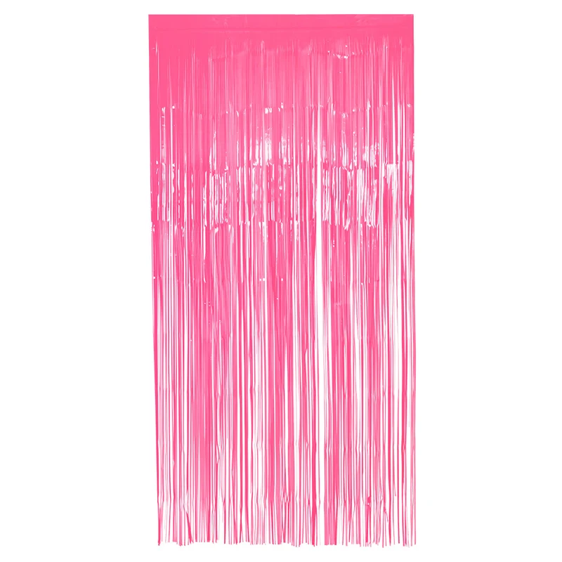 Foliegordijn Neon roze