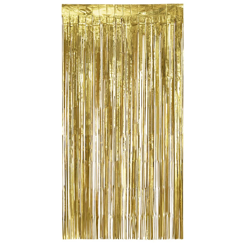 Foliegordijn Metallic goud
